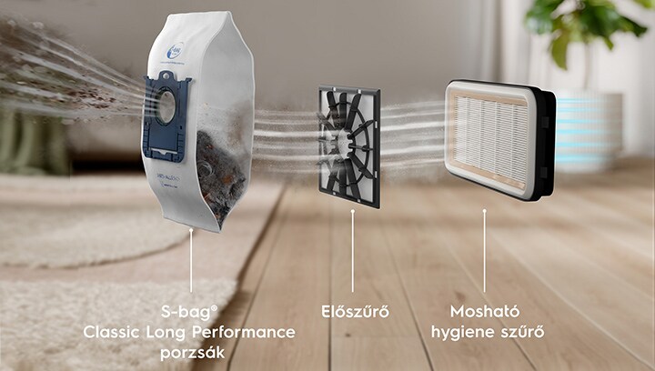 HEPA filter components