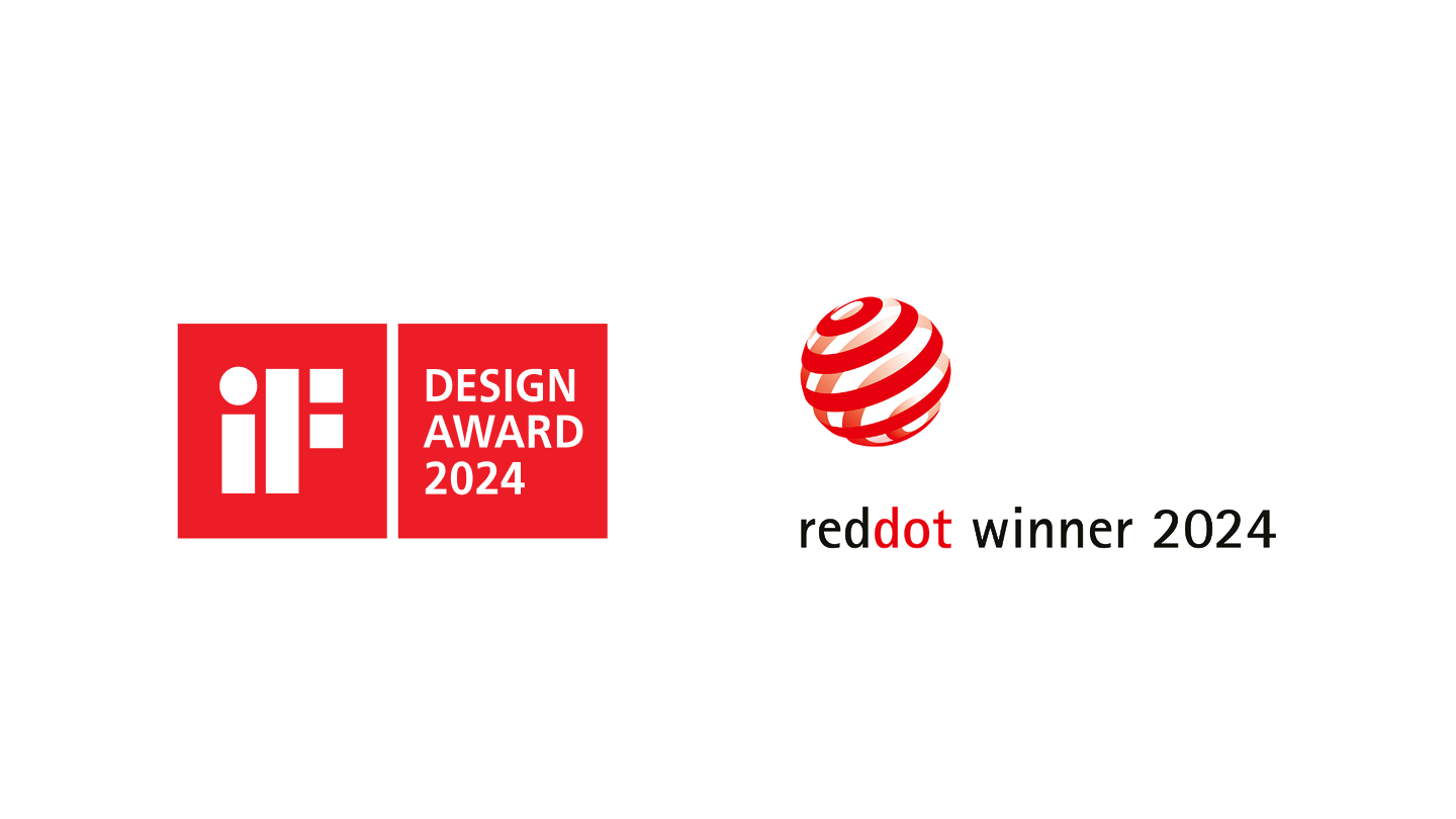 Design award 2024 and Red dot winner 2024