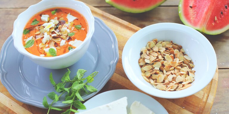 Gazpacho görögdinnyével