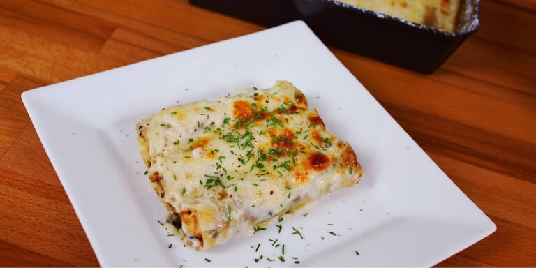 Cannelloni citromos csirkével